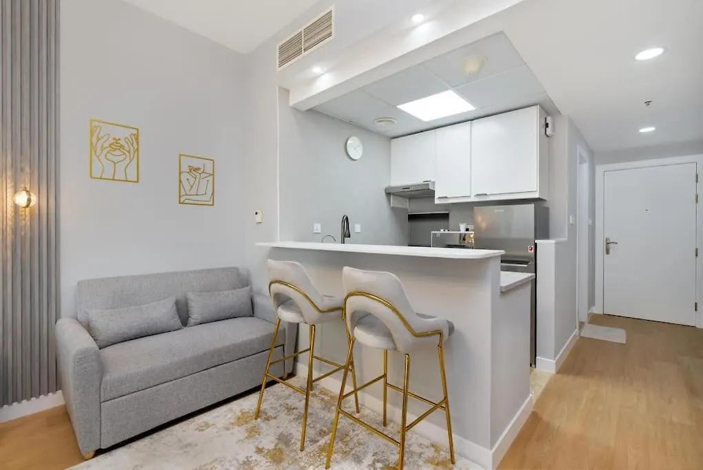 Apartamento White Sage Stunning New Studio In Marina Dubai